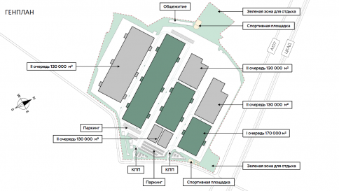 Аренда Логистический парк A Троицкий ао 162972 м² фото 2